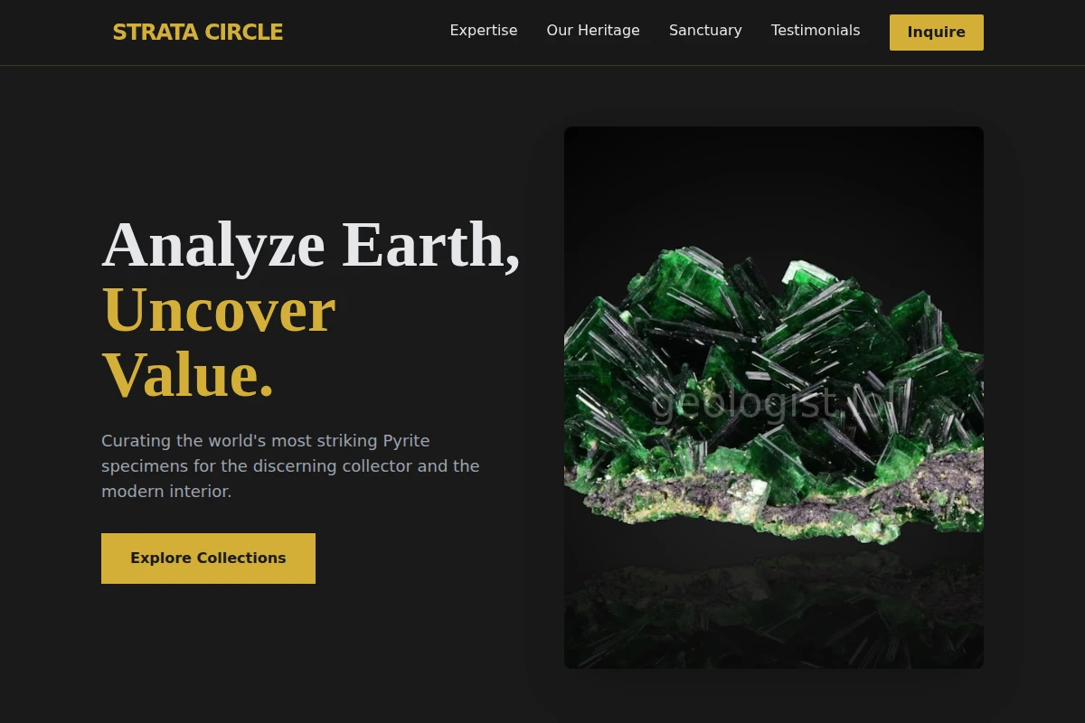Pyrite Gemstone