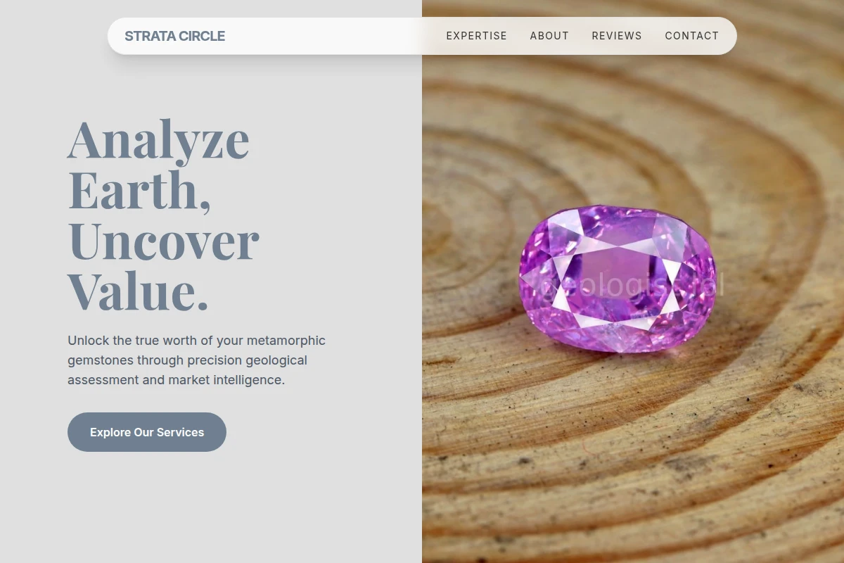 Metamorphic Gemstone